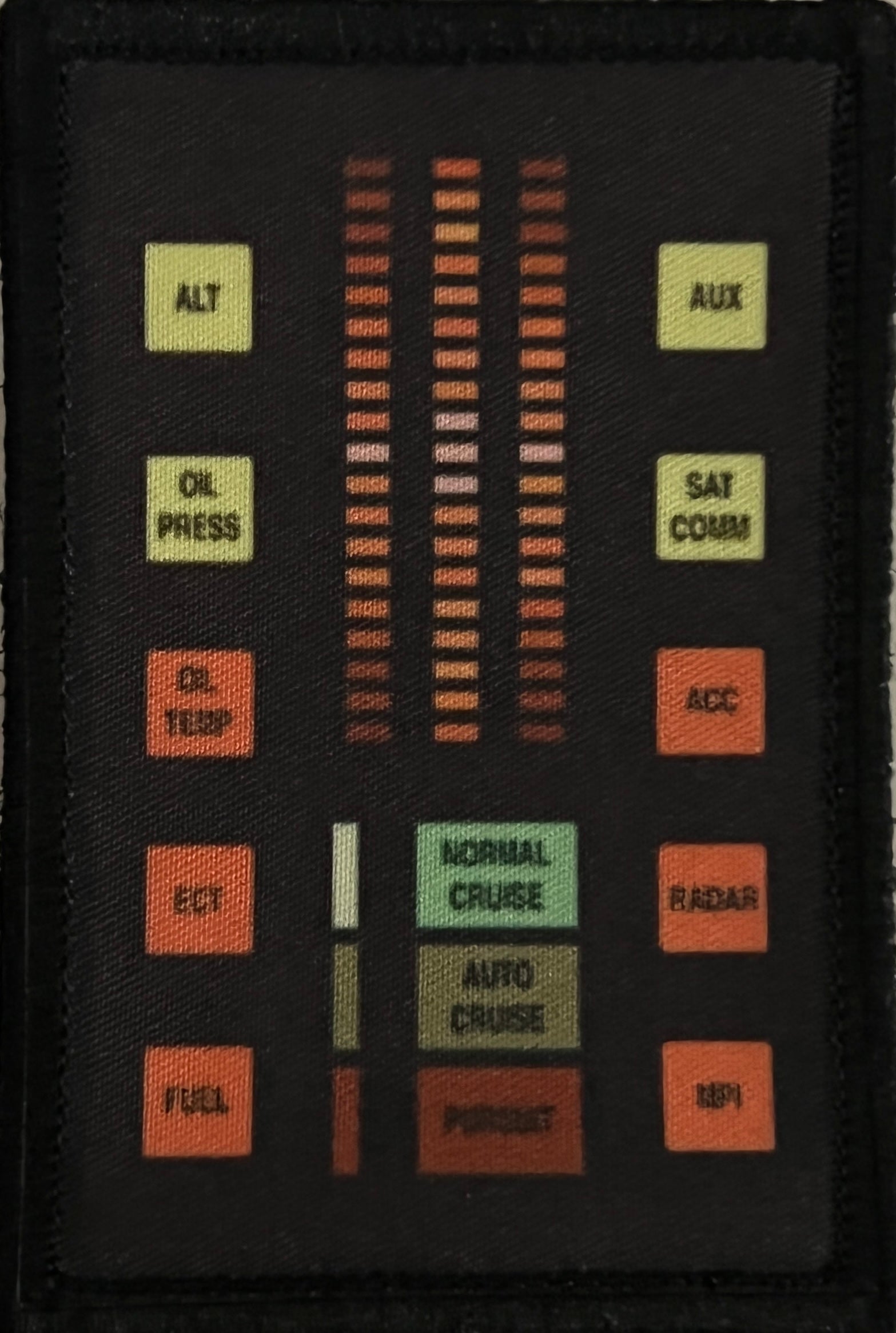 Knight Rider Control Panel Morale Patch – Redheaded Productions