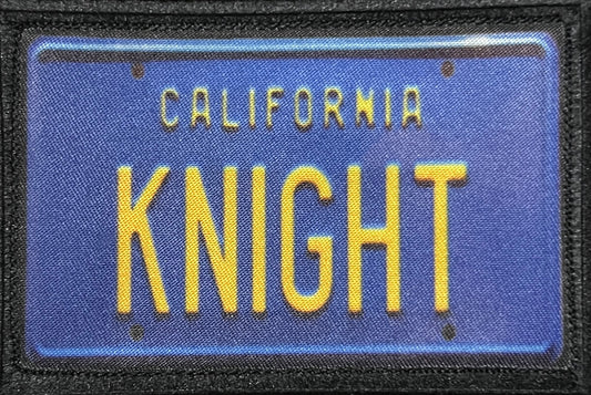 Knight Rider License Plate