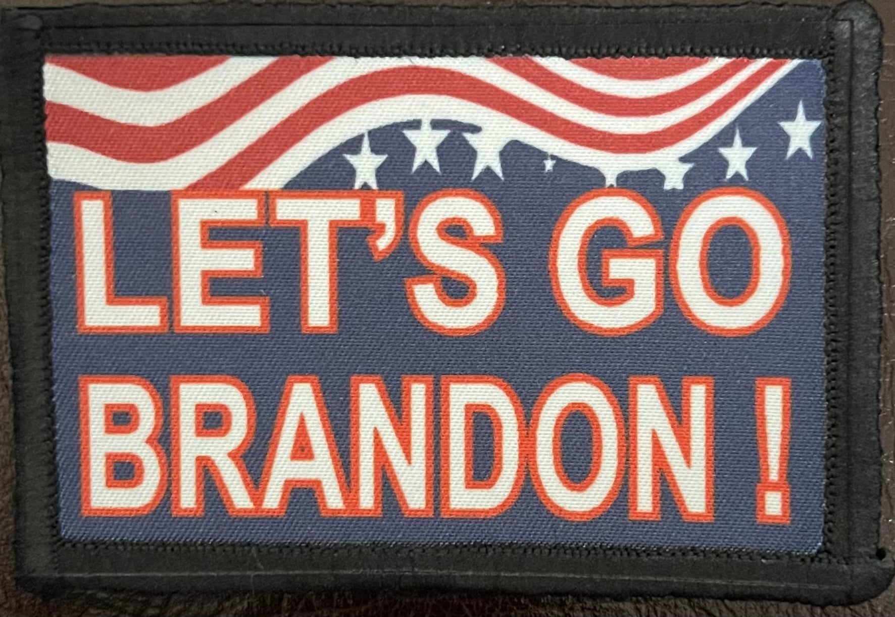 Let's Go Brandon Morale Patch Morale Patches Redheaded T Shirts 