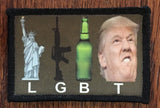 LGBT Trump Morale Patch Morale Patches Redheaded T Shirts 