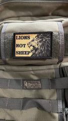 Lions Not Sheep Morale Patch Morale Patches Redheaded T Shirts 