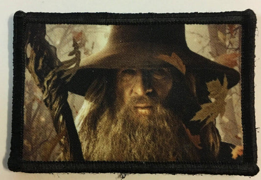 Lord of the Rings Gandalf Morale Patch Morale Patches Redheaded T Shirts 