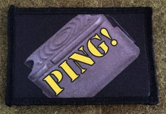 M1 Garand 'PING' Morale Patch Morale Patches Redheaded T Shirts 