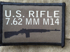M14 Battle Rifle Morale Patch Morale Patches Redheaded T Shirts 