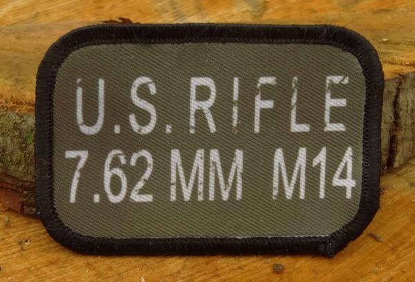 M14 Receiver Stamp Morale Patch – Redheaded Productions