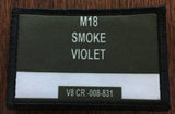M18 Smoke Grenade Morale Patch Morale Patches Redheaded T Shirts 
