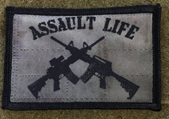 M4 Carbine Assault Life Morale Patch Morale Patches Redheaded T Shirts 