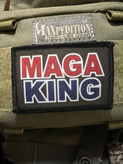 MAGA KING velcro Morale patch