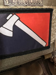 Major League Axe Throwing Morale Patch Morale Patches Redheaded T Shirts 