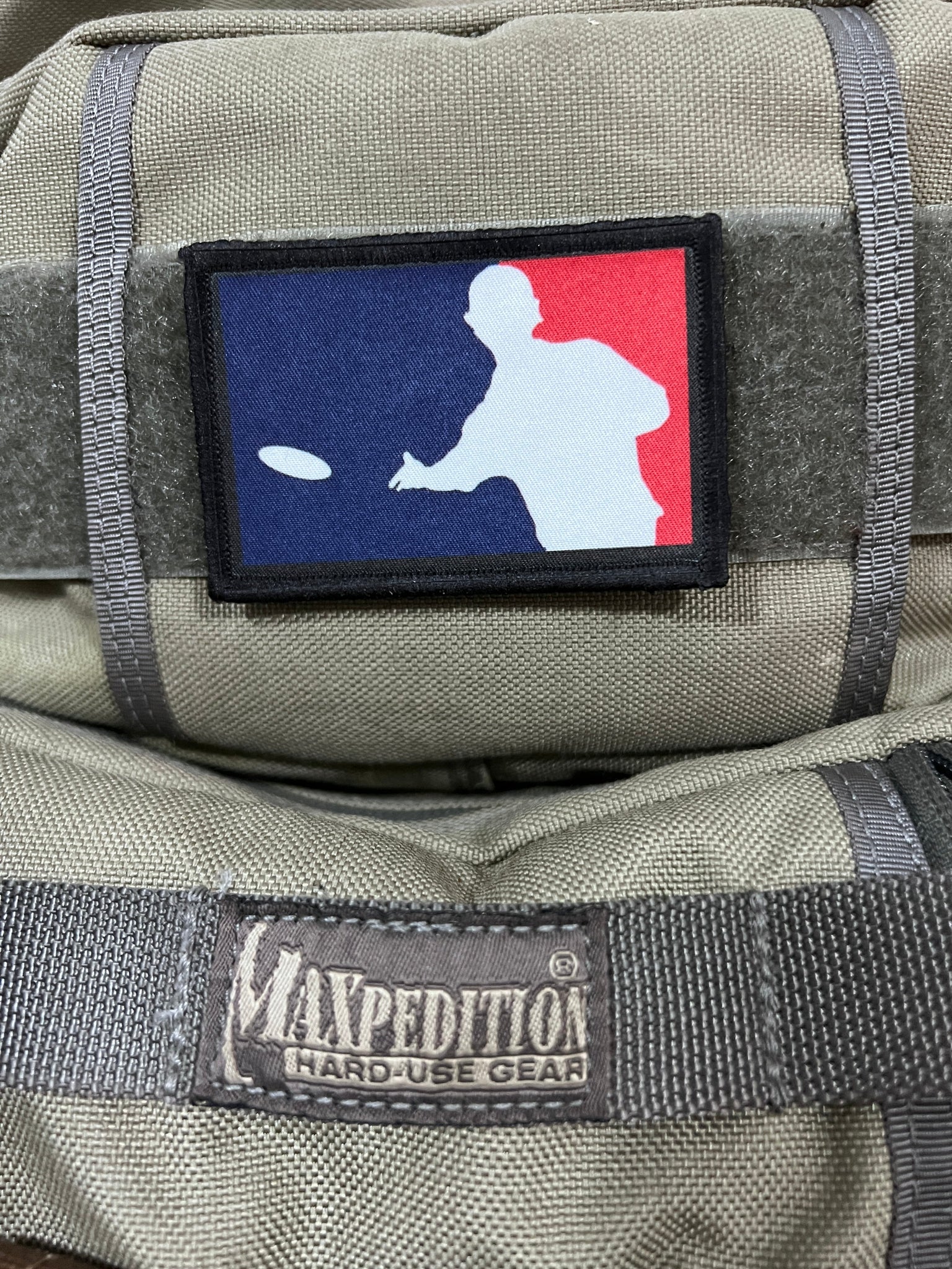 Major League Disc Golf Morale Patch Morale Patches Redheaded T Shirts 