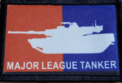 Major League Tanker M1 Abrams Custom Velcro Morale Patch