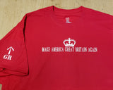 Make America Great Britain Again T Shirt T Shirts Redheaded T Shirts Small 
