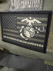 Marine MTHRFCKNJRHD Morale Patch Morale Patches Redheaded T Shirts 