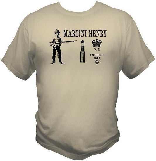 Martini Henry Rifle T Shirt T Shirts Redheaded T Shirts Small Sand 