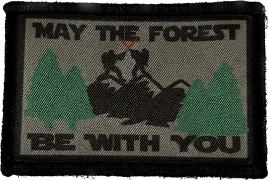 May The Forest Be With You Morale Patch Morale Patches Redheaded T Shirts 