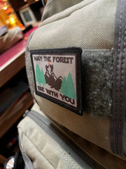 May The Forest Be With You Morale Patch Morale Patches Redheaded T Shirts 