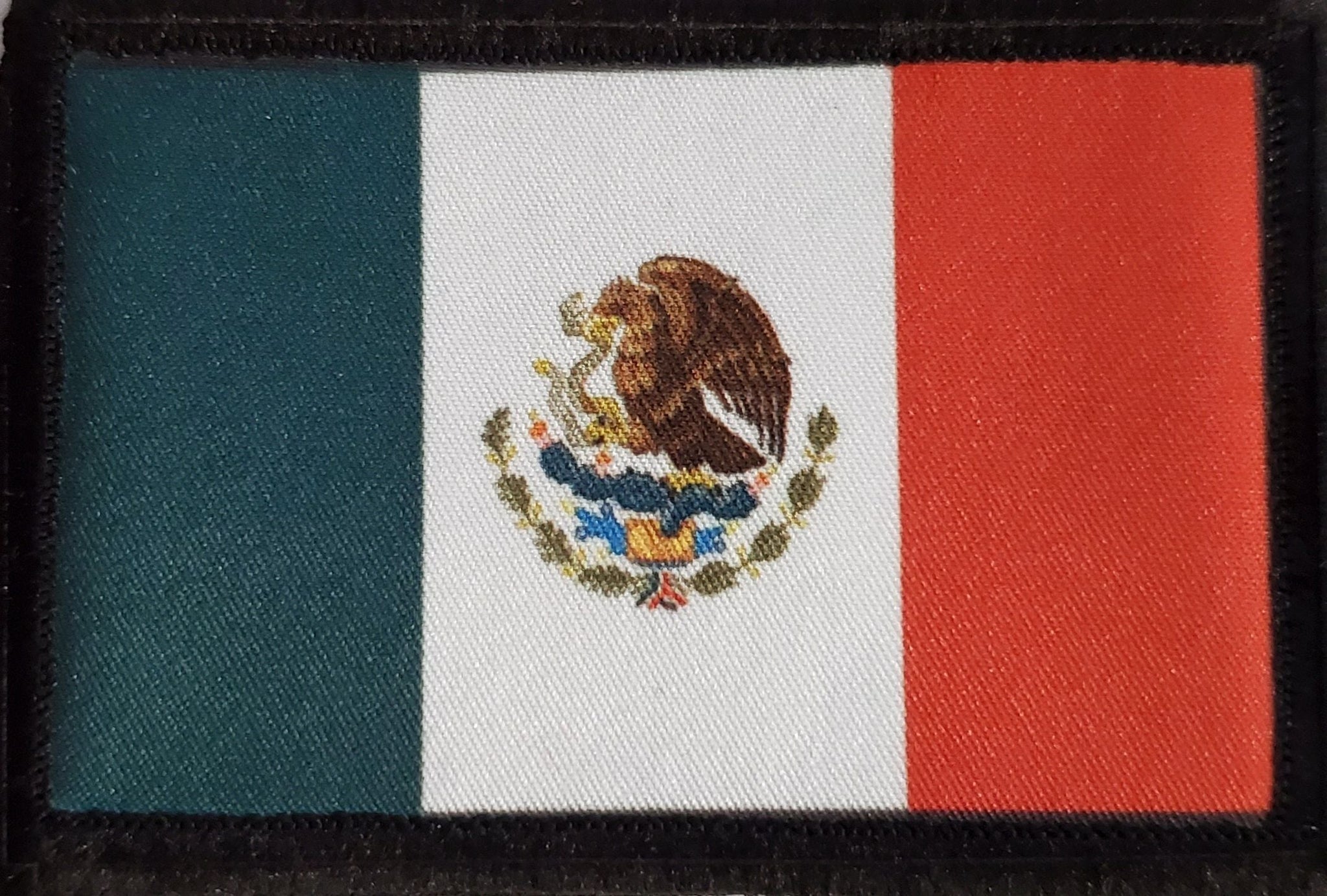 Mexican Flag Patch Custom Made!