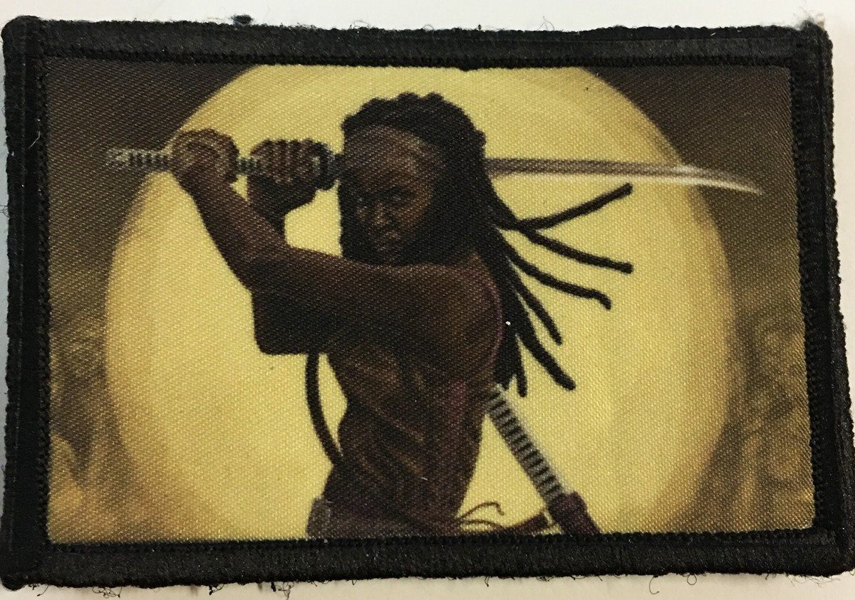 MICHONE Walking Dead Morale Patch Morale Patches Redheaded T Shirts 