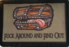 Mimic Fuck around and Find Out Velcro Patch Morale Patches Redheaded T Shirts 
