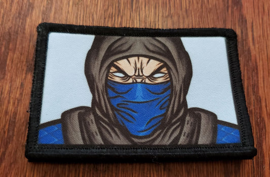 Mortal Kombat Sub Zero Morale Patch Morale Patches Redheaded T Shirts 
