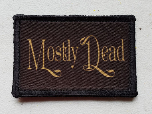 Mostly Dead Princess Bride Morale Patch Morale Patches Redheaded T Shirts 
