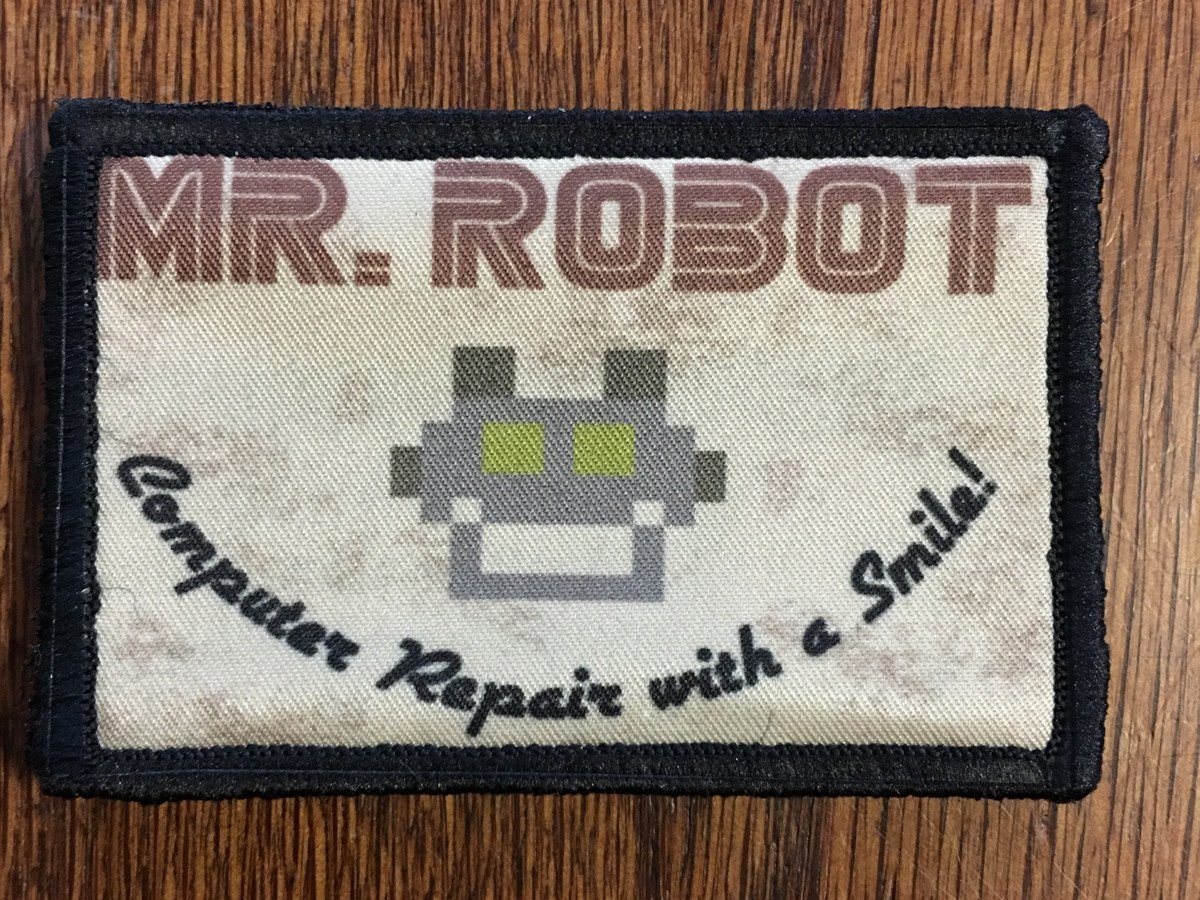 Mr Robot Morale Patch Morale Patches Redheaded T Shirts 