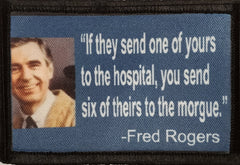 Mr Rogers Morgue Morale Patch Morale Patches Redheaded T Shirts 