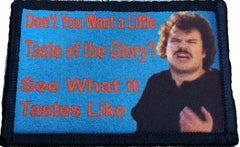 Nacho Libre Taste of the Glory Morale Patch Morale Patches Redheaded T Shirts 