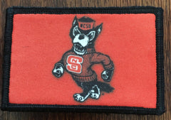 NC State Wolfpac Mascot Morale Patch Morale Patches Redheaded T Shirts 