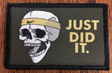 Nike Just DID It Morale Patch Morale Patches Redheaded T Shirts 