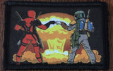 Nuclear Bomb Deadpool Boba Fett Morale Patch Morale Patches Redheaded T Shirts 