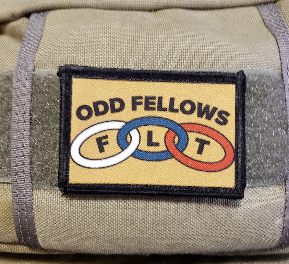 Odd Fellows FLT Morale Patch Morale Patches Redheaded T Shirts 