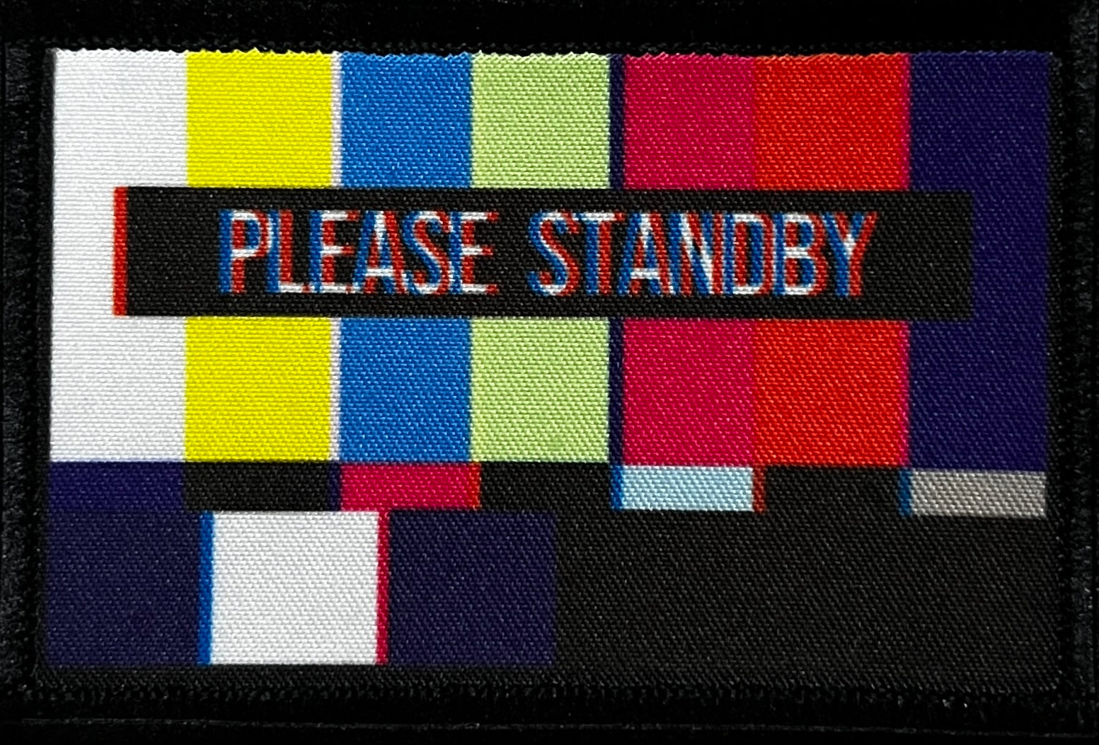 Please Stand By Tv Morale Patch Morale Patches Redheaded T Shirts 