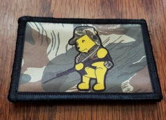 Pooh FN FAL Rhodesian Camo Morale Patch Morale Patches Redheaded T Shirts 