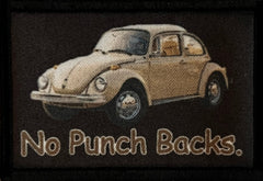 Punch Buggy No Punch Back Morale Patch Morale Patches Redheaded T Shirts 