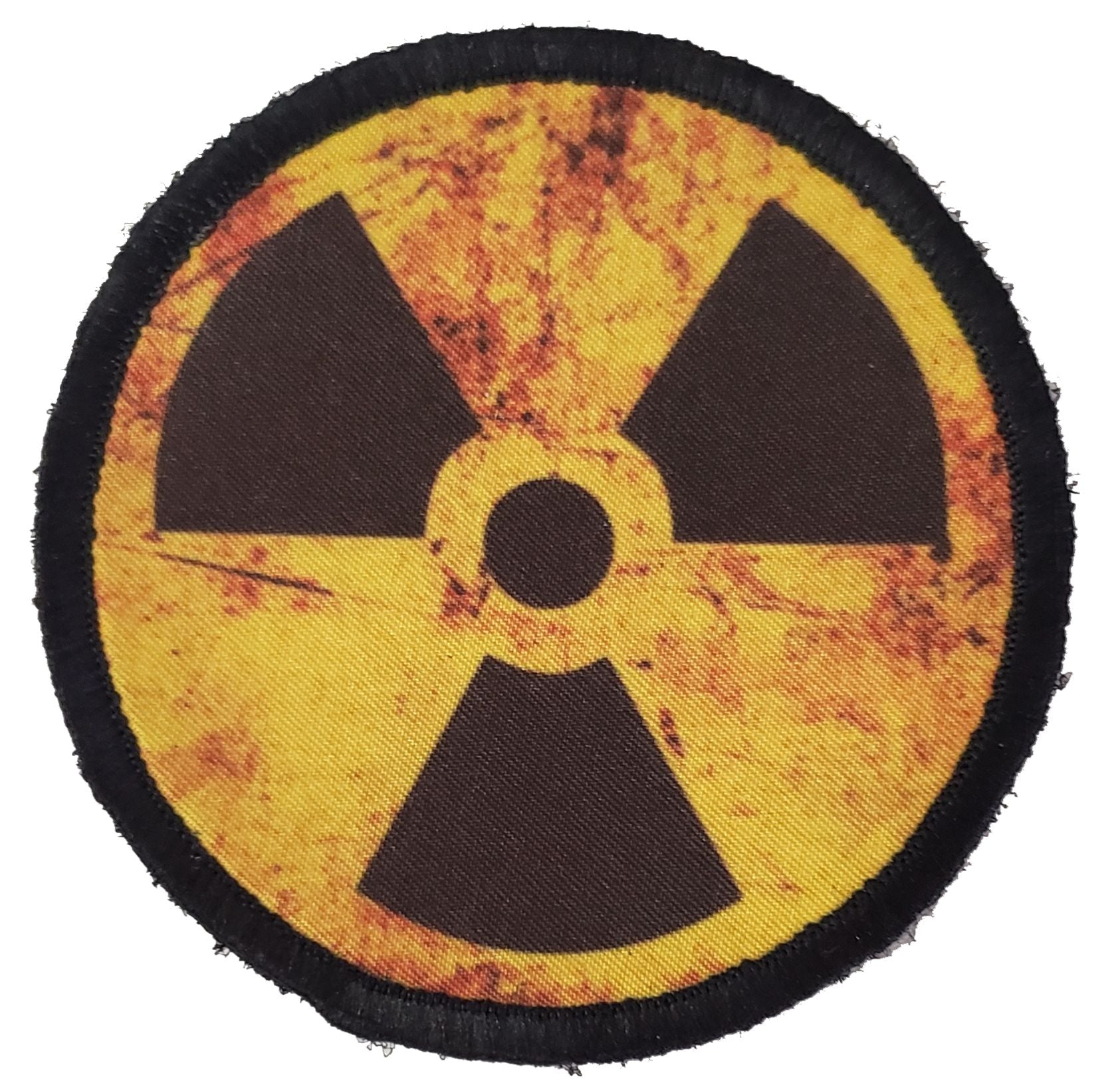 Radiation Sign Morale Patch Morale Patches Redheaded T Shirts 