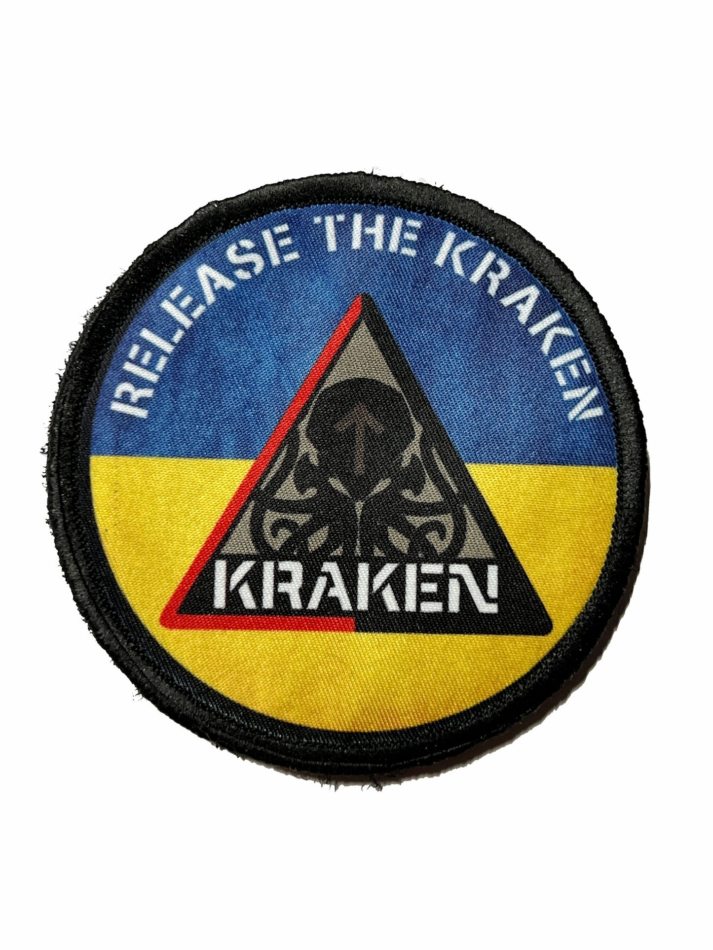 Release the Kraken Ukraine Morale Patch Morale Patches Redheaded T Shirts 