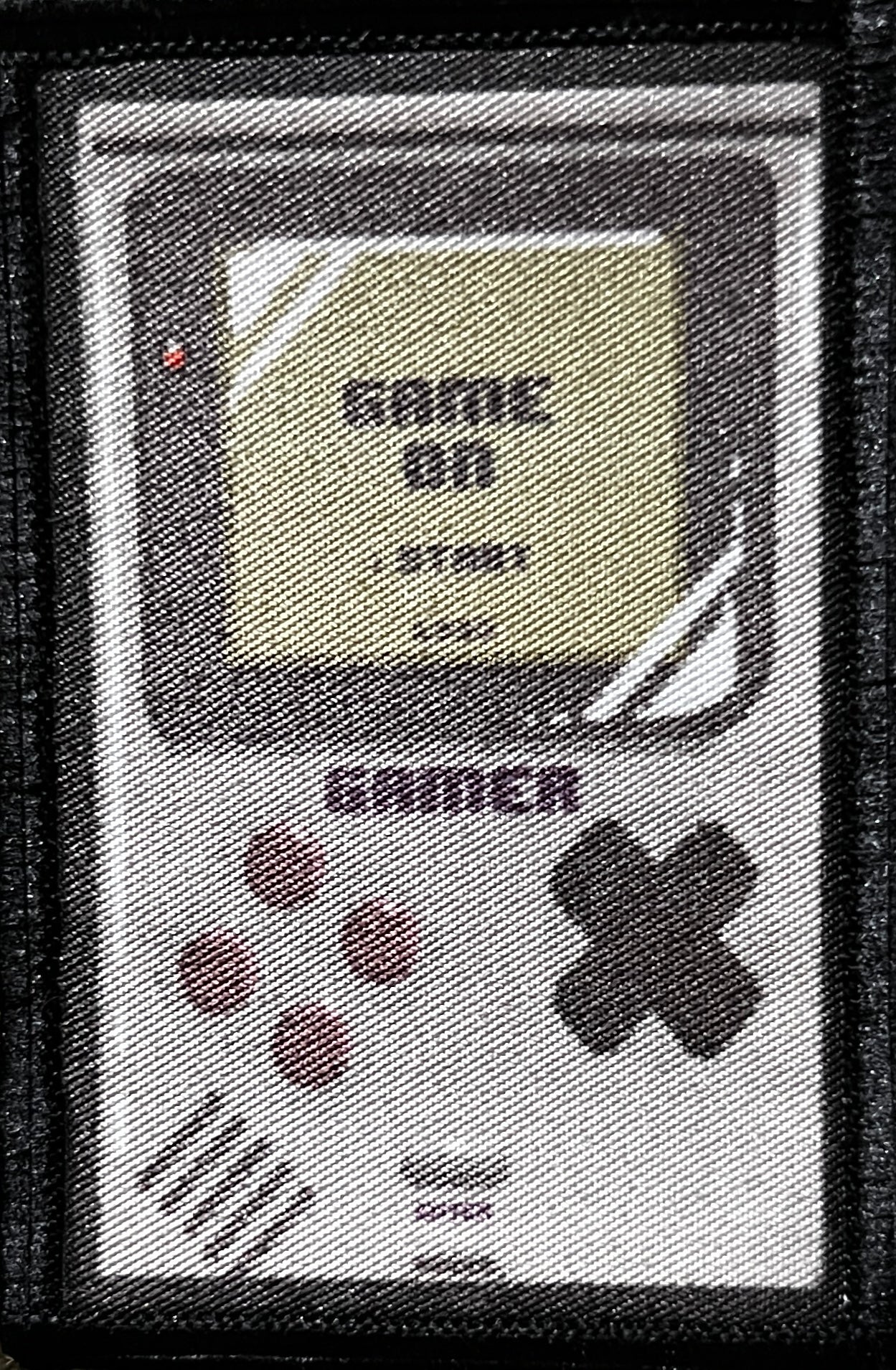 Retro Gamer Device Morale Patch Morale Patches Redheaded T Shirts 
