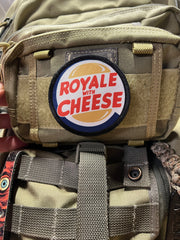 Royale With Cheese Morale Patch Morale Patches Redheaded T Shirts 
