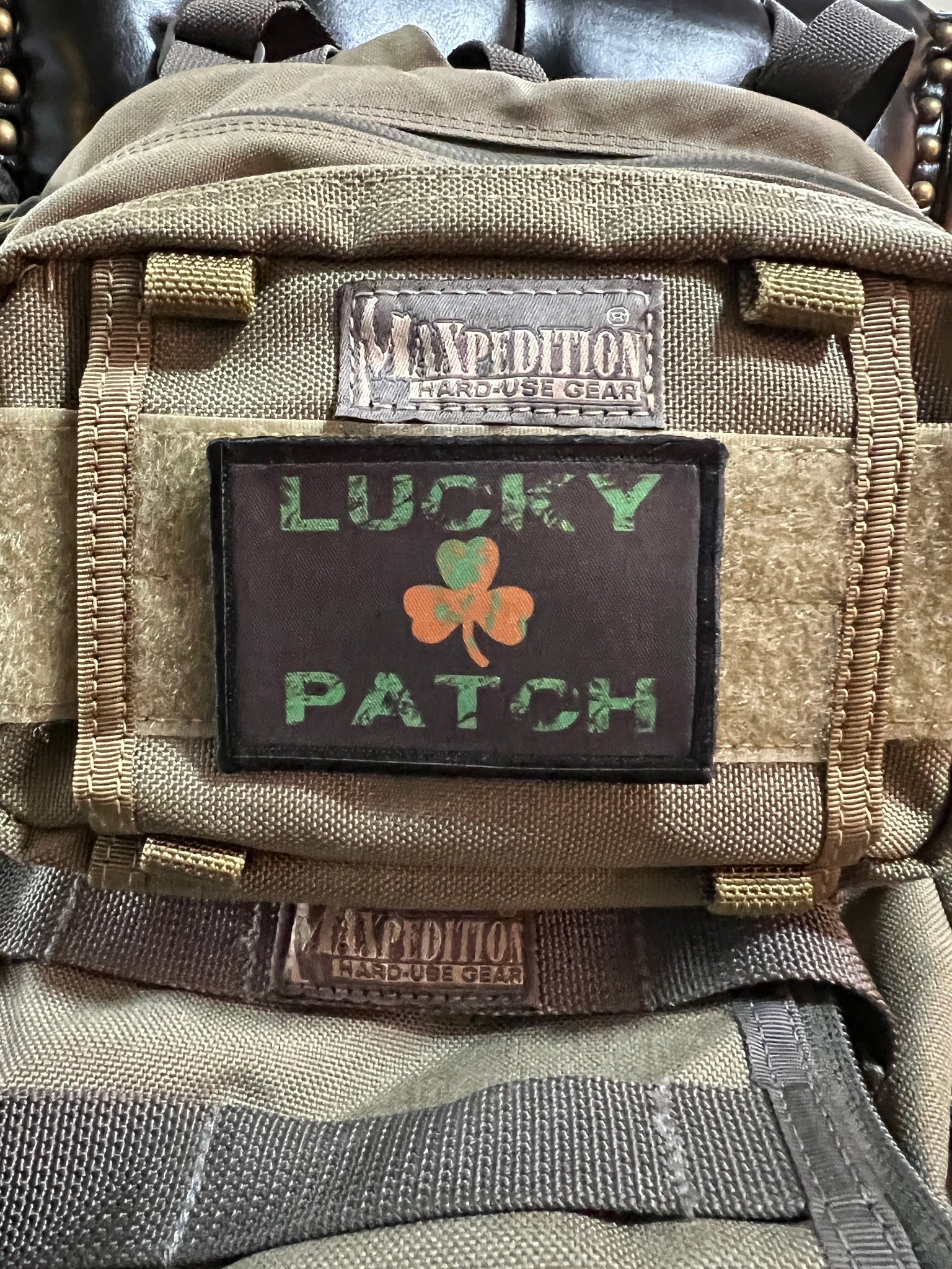 Saint Patricks Day Lucky Patch Morale Patch Morale Patches Redheaded T Shirts 