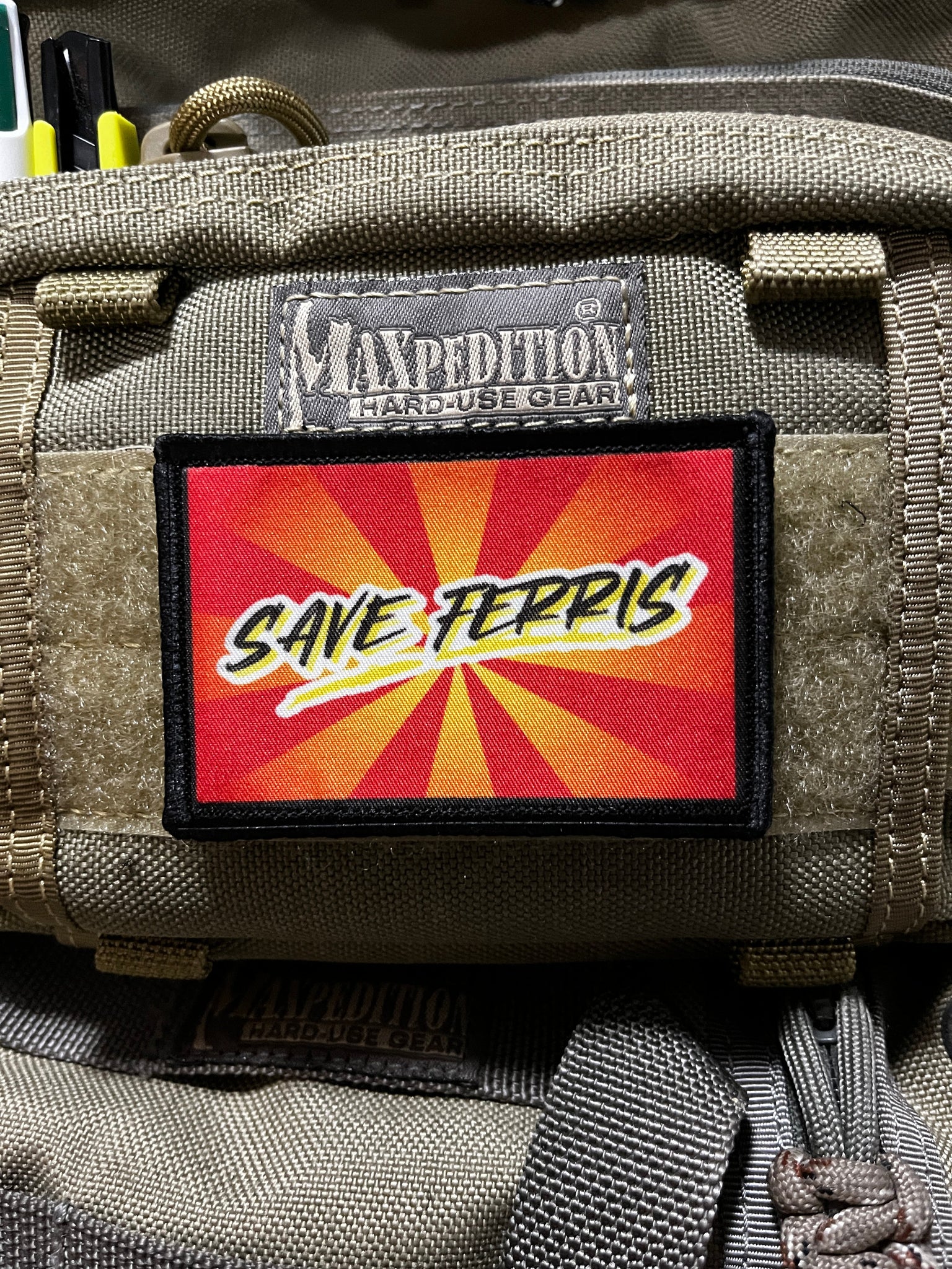 Save Ferris Morale Patch Morale Patches Redheaded T Shirts 