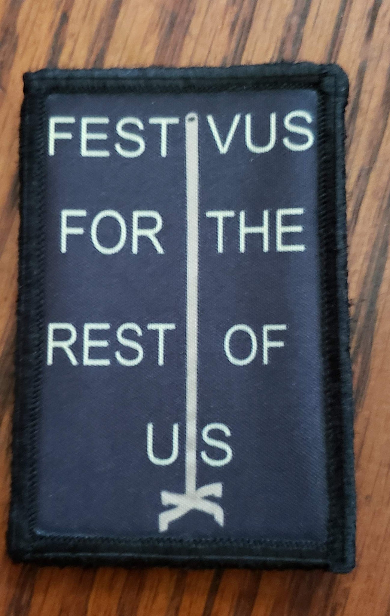 Seinfeld Festivus for the Rest of US Morale Patch Morale Patches Redheaded T Shirts 