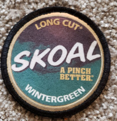 Skoal Long Cut Tobacco Tin Morale Patch Morale Patches Redheaded T Shirts 