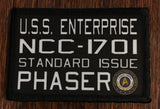 Star Trek USS Enterprise Phaser Morale Patch Morale Patches Redheaded T Shirts 