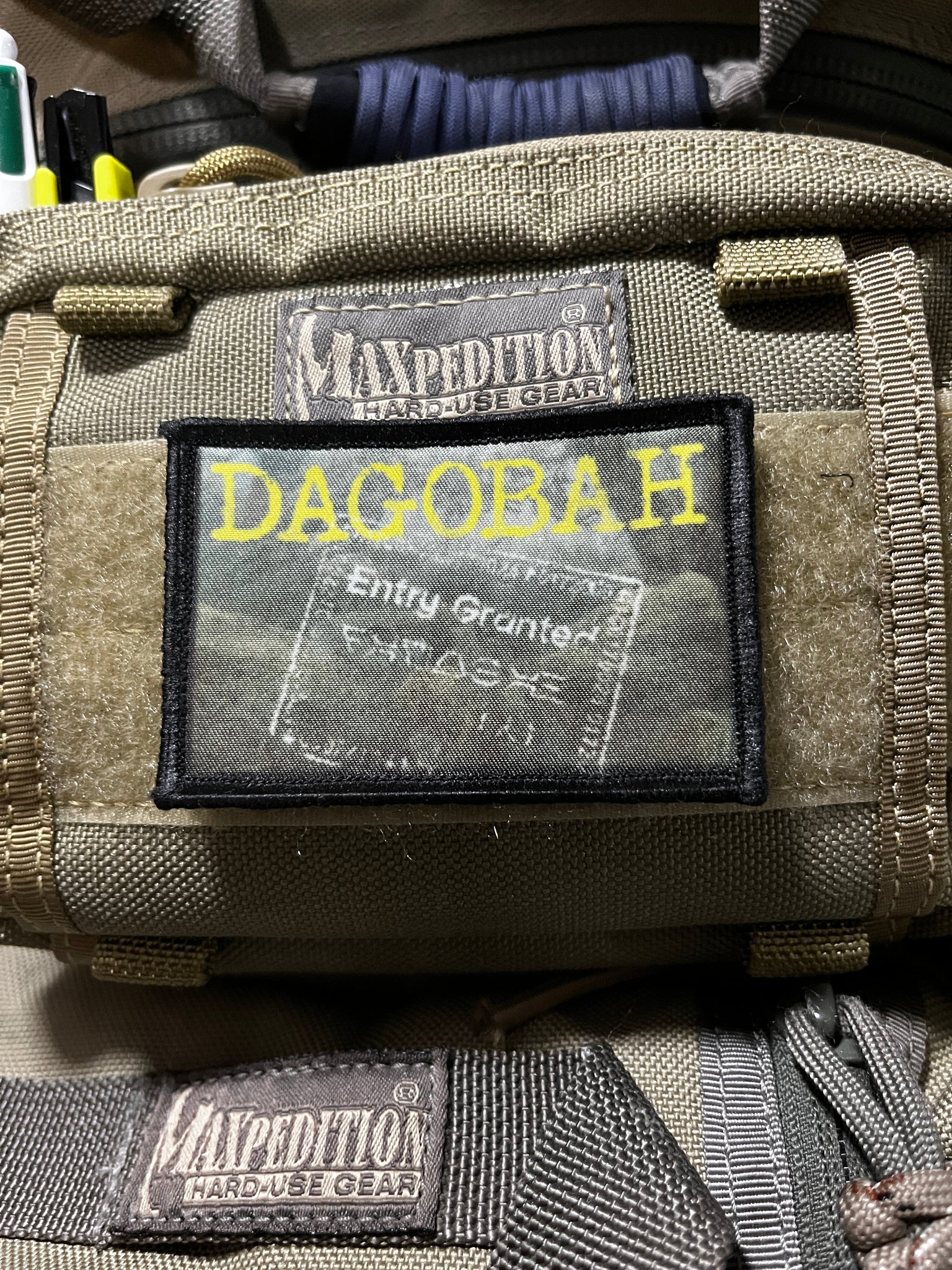 Star Wars Dagobah Passport Stamp Morale Patch Morale Patches Redheaded T Shirts 