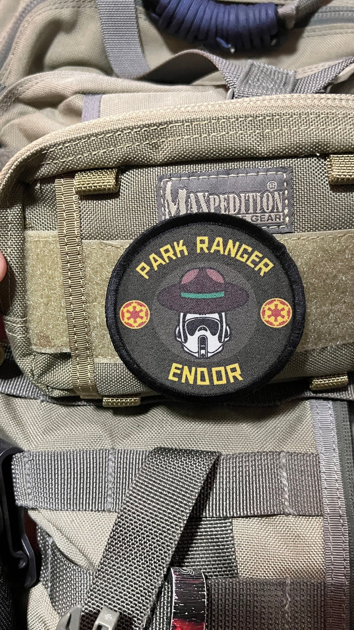 Park Ranger Endor Funny Morale Patch Tactical Military USA