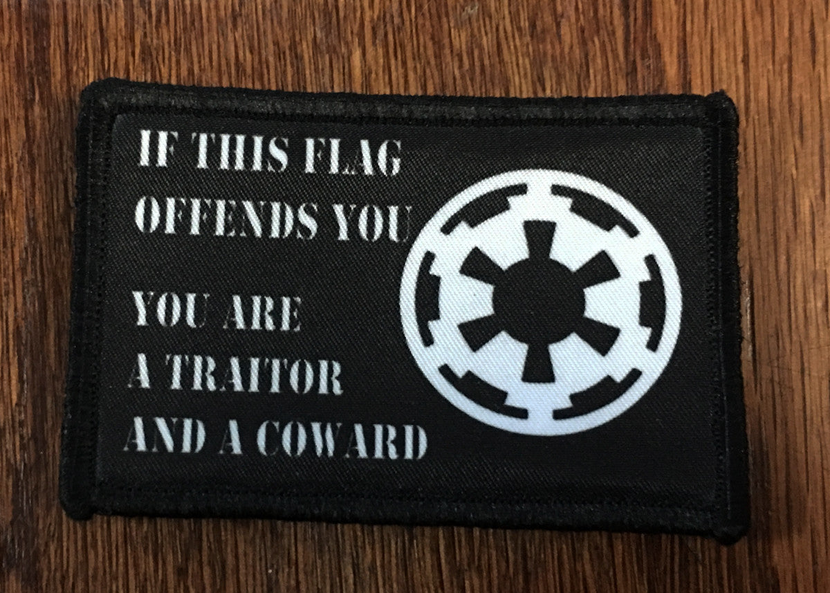 etik udendørs væbner Star Wars Imperial Flag Morale Patch | Custom Velcro Morale Patches