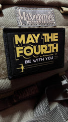 Star Wars May the 4th Be With You Morale Patch Morale Patches Redheaded T Shirts 