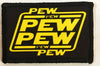 Star Wars Pew Pew Morale Patch Morale Patches Redheaded T Shirts 