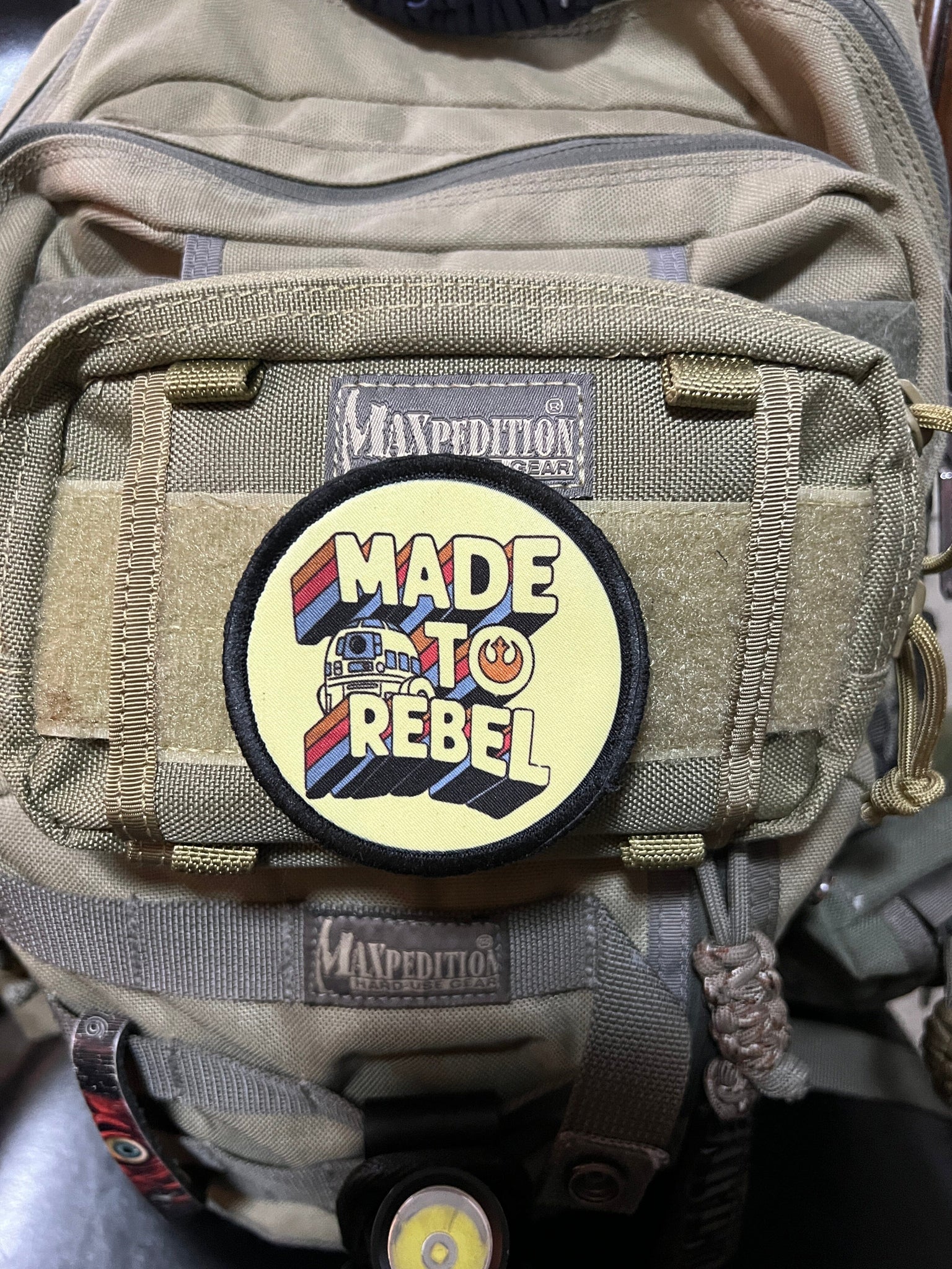 Star Wars R2d2 Born to Rebel Morale Patch Morale Patches Redheaded T Shirts 